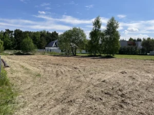 dom z użytkowym poddaszem, dachem dwuspadowym i garażem 190 m2 Warszawa 1
