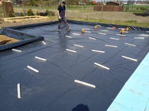 Prízemný dom z dachem dwuspadowym i garażem 140 m2 Poznań 4