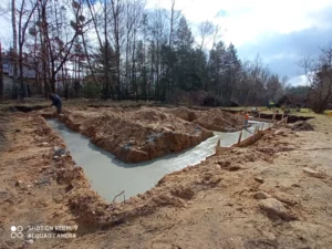 dom z użytkowym poddaszem i dachem dwuspadowym 130 m2 Łódź 5