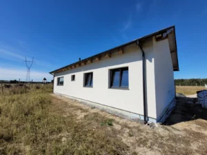 Domy energooszczędne Poznań - Prízemný dom z dachem dwuspadowym