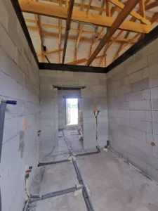 Prízemný dom z dachem dwuspadowym 120 m2 Poznań 4