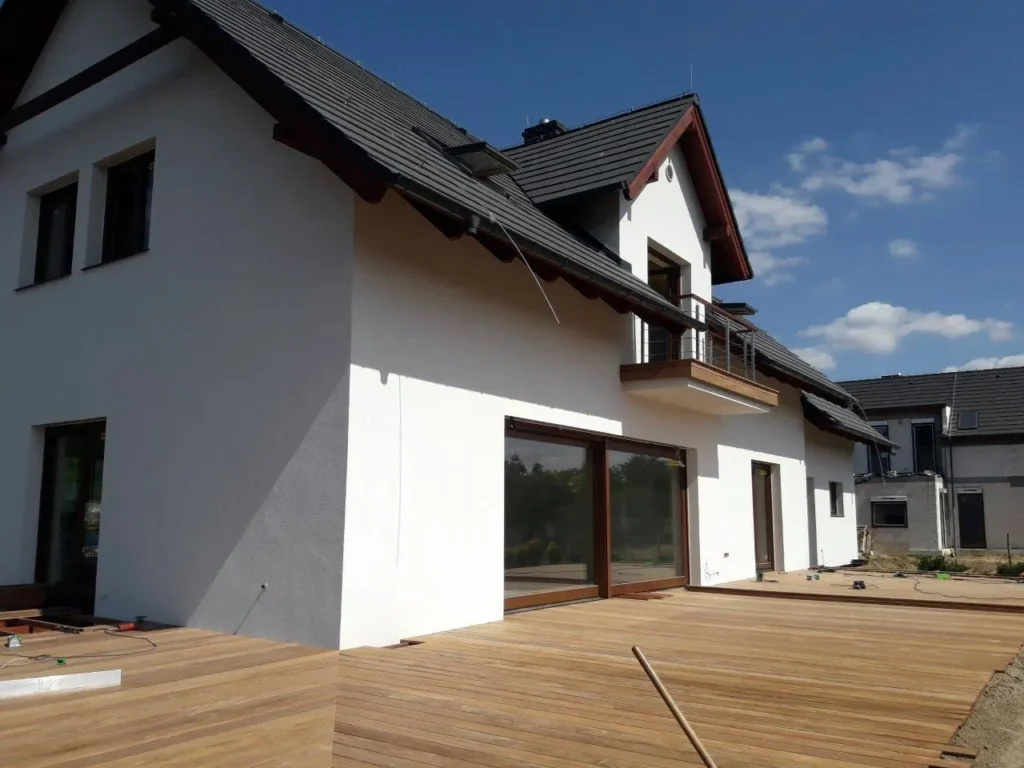 Budowa domów Poznań - Prízemný dom s obytným podkrovím