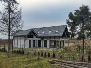 dom z użytkowym poddaszem, dachem dwuspadowym i garażem 200 m2 Trójmiasto 11