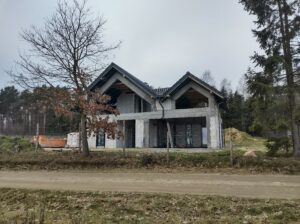dom z użytkowym poddaszem, dachem dwuspadowym i garażem 200 m2 Trójmiasto 12