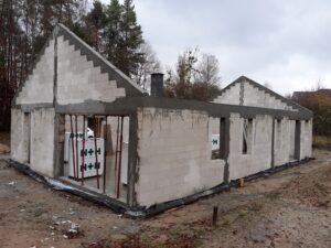 Prízemný dom z dachem dwuspadowym 160 m2 Trójmiasto 6