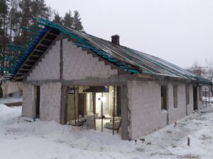 Prízemný dom z dachem dwuspadowym 160 m2 Trójmiasto 8