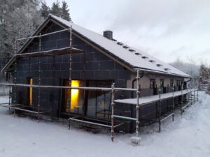 Prízemný dom z dachem dwuspadowym 160 m2 Trójmiasto 14