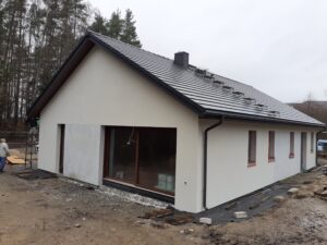 Prízemný dom z dachem dwuspadowym 160 m2 Trójmiasto 20