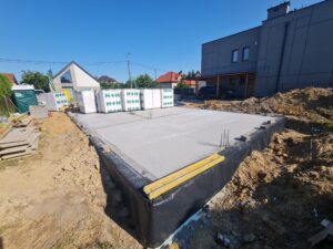 dom z użytkowym poddaszem i dachem dwuspadowym 120 m2 Warszawa 3